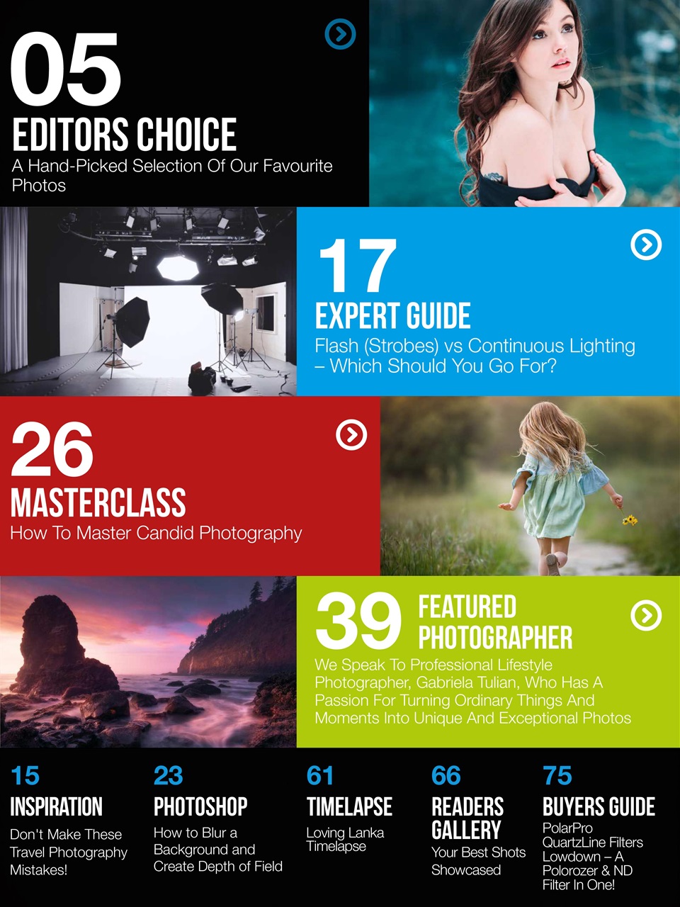 Photography Masterclass Magazine Preview Pages