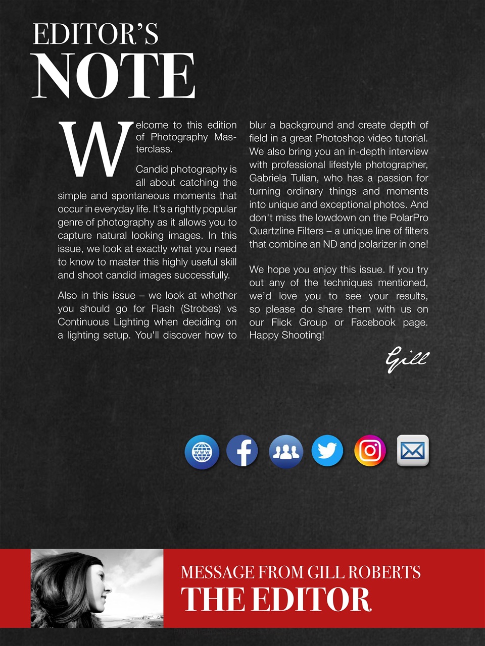 Photography Masterclass Magazine Preview Pages