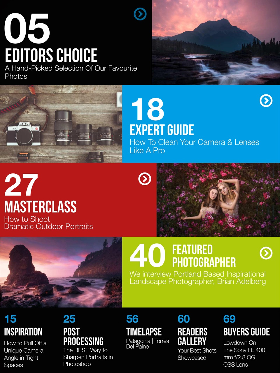 Photography Masterclass Magazine Preview Pages