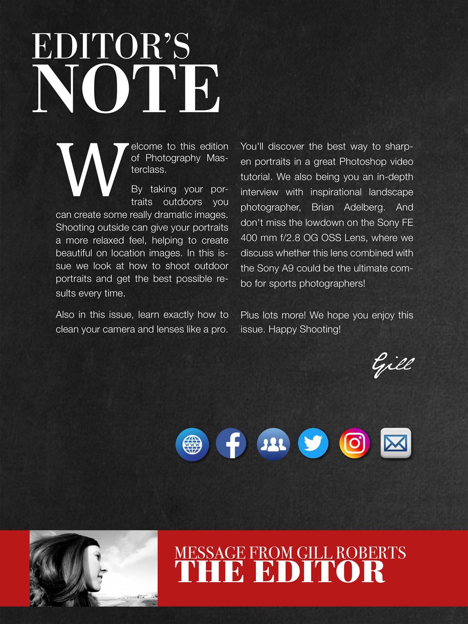 Photography Masterclass Magazine Preview Pages