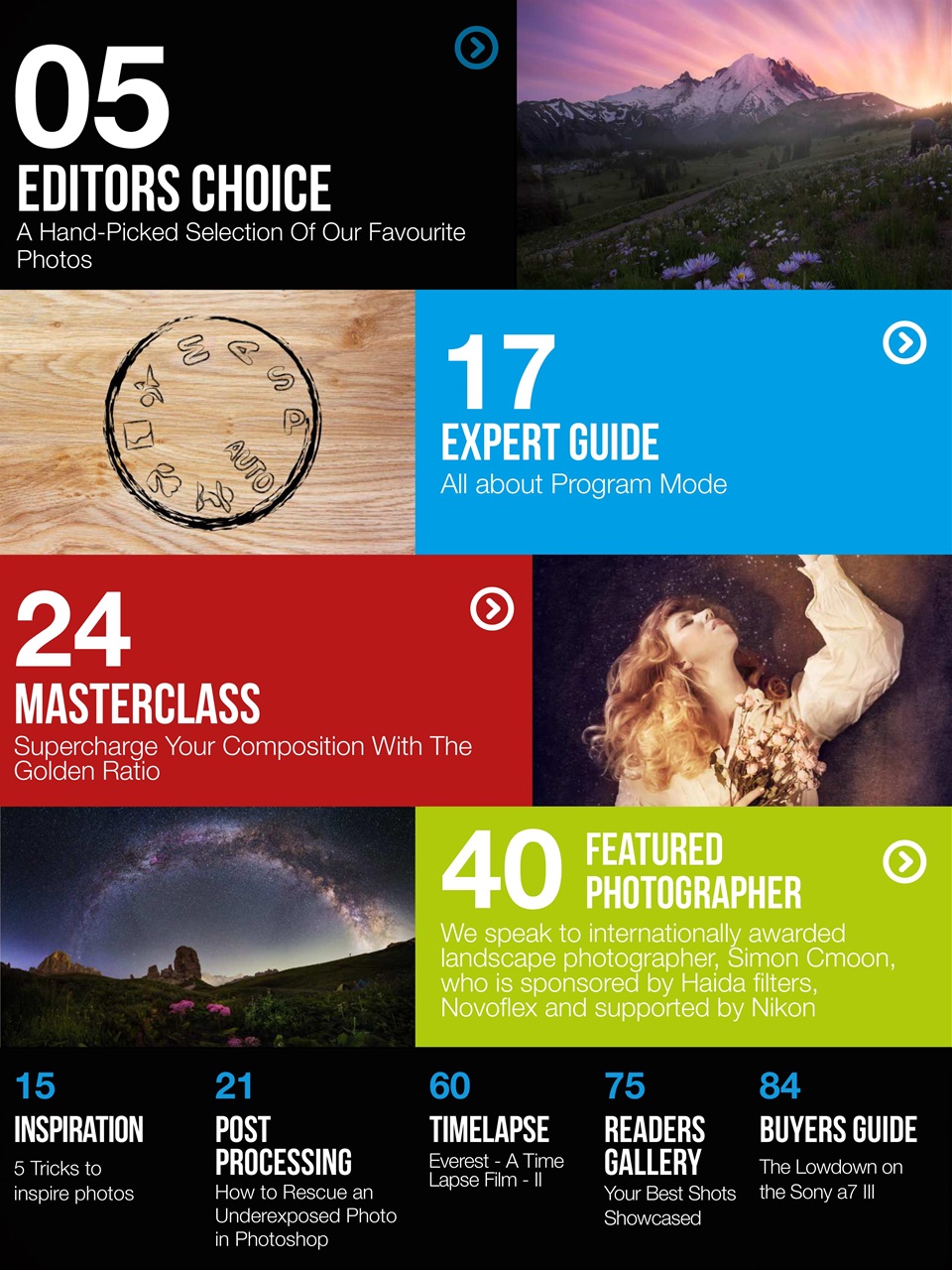 Photography Masterclass Magazine Preview Pages