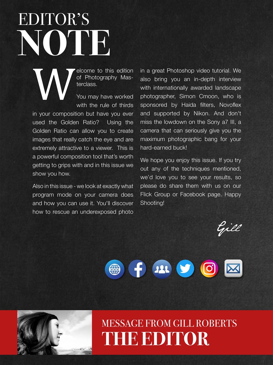 Photography Masterclass Magazine Preview Pages