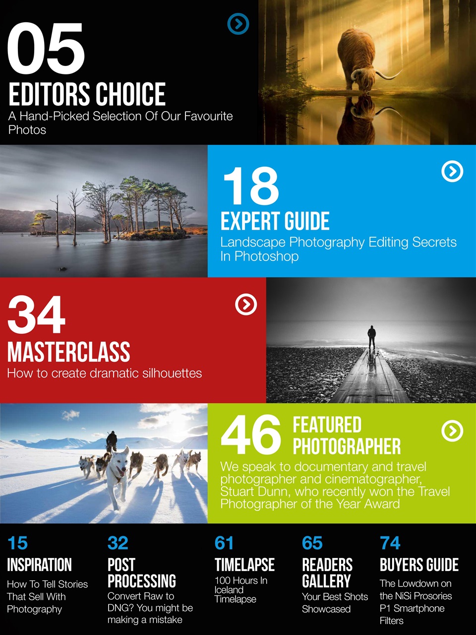 Photography Masterclass Magazine Preview Pages