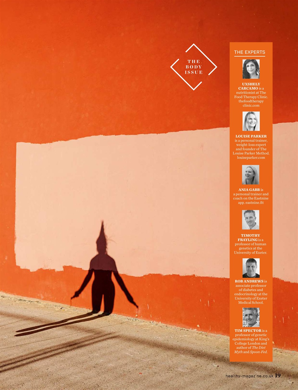 Healthy Magazine Preview Pages