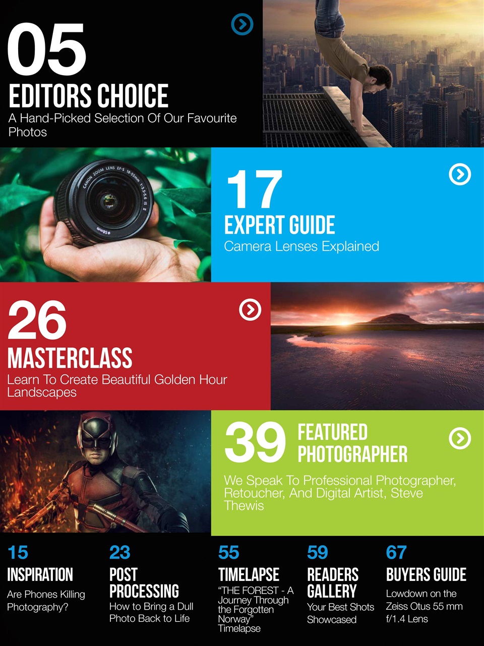 Photography Masterclass Magazine Preview Pages