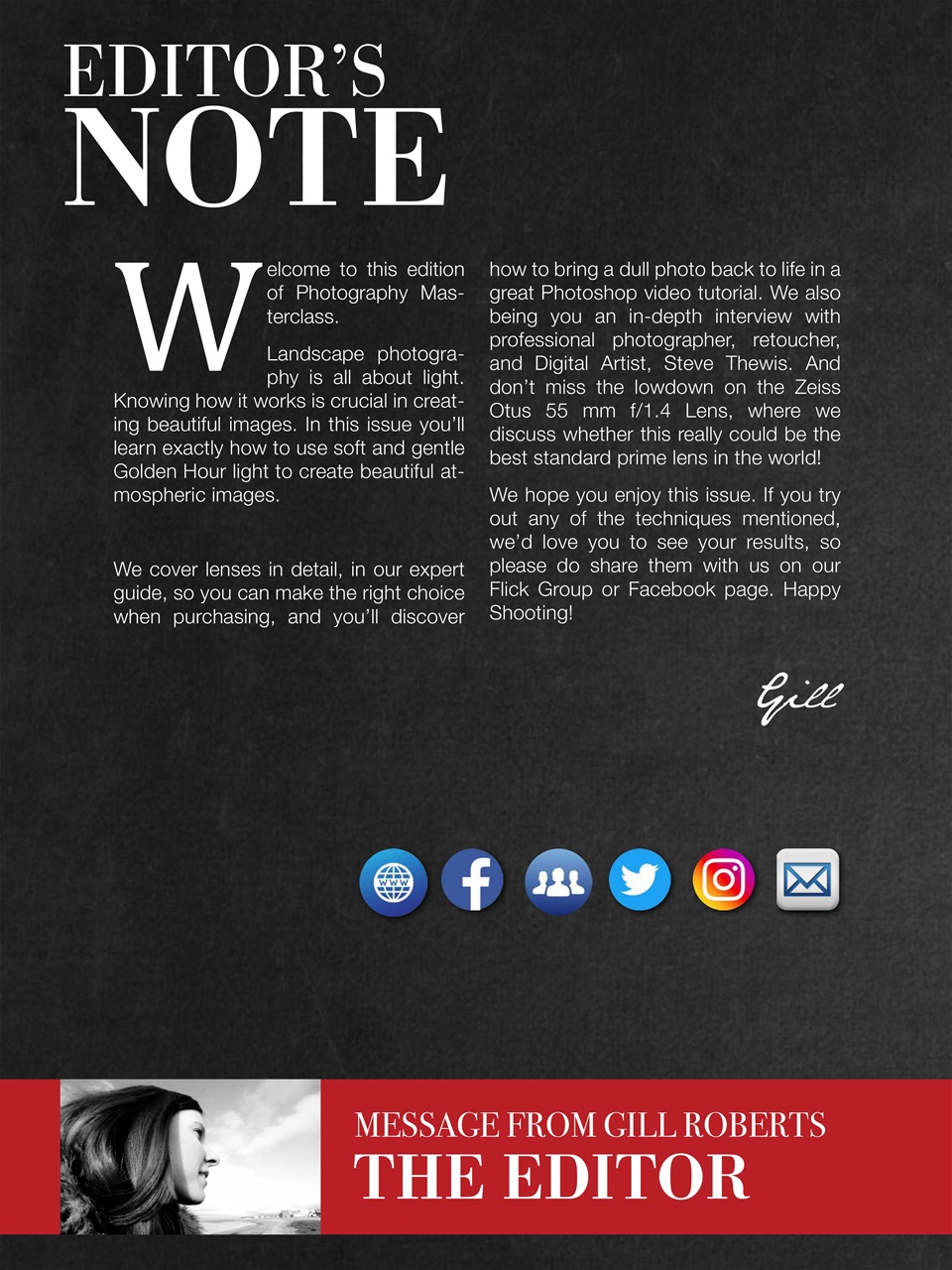 Photography Masterclass Magazine Preview Pages