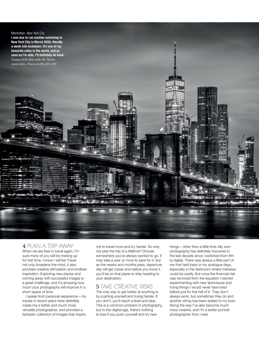 Black+White Photography Preview Pages