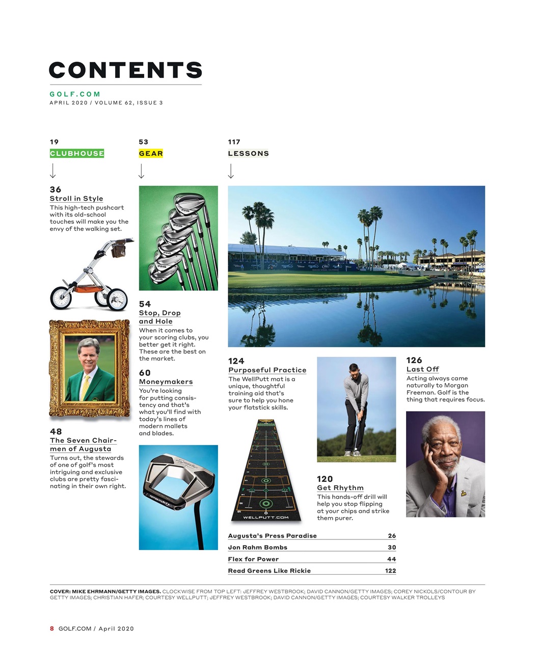 Golf Magazine Preview Pages
