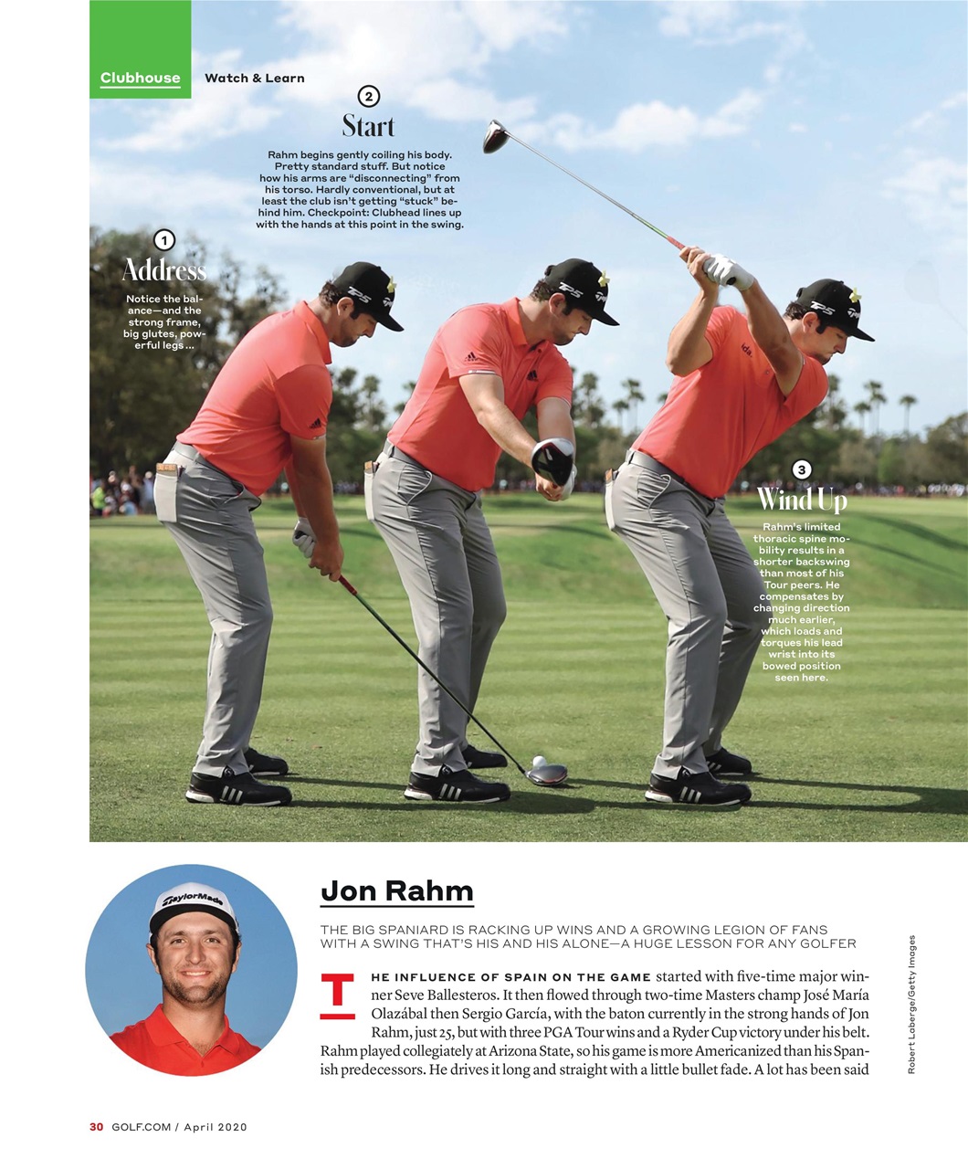 Golf Magazine Preview Pages