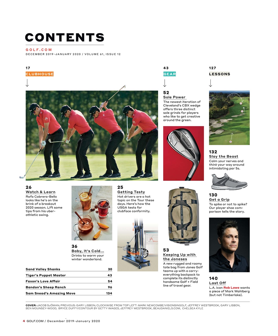 Golf Magazine Preview Pages