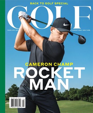 Golf Magazine issue July  August 2020