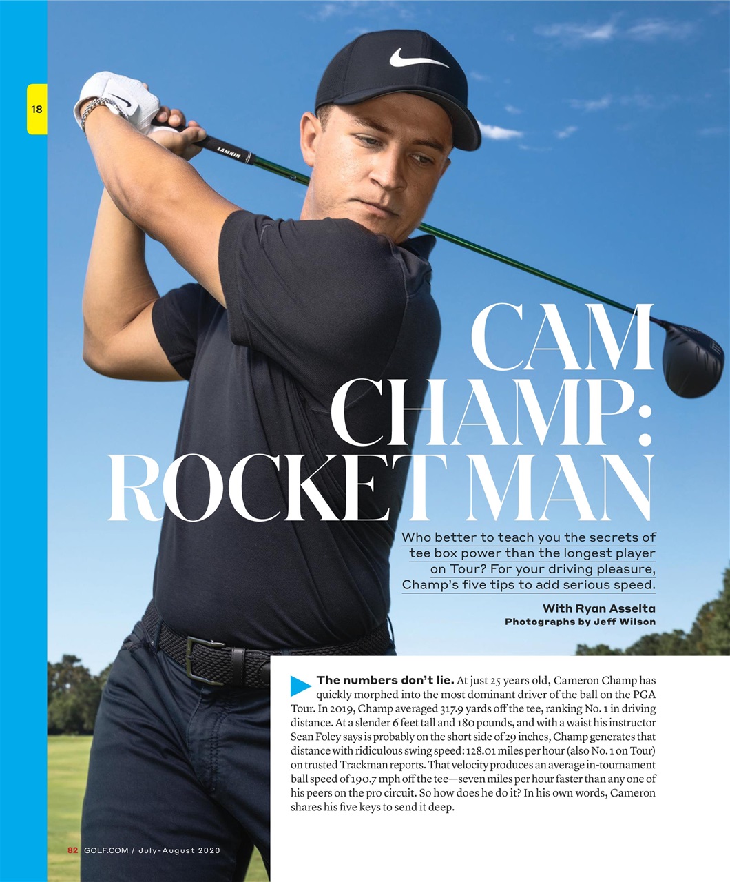Golf Magazine Preview Pages