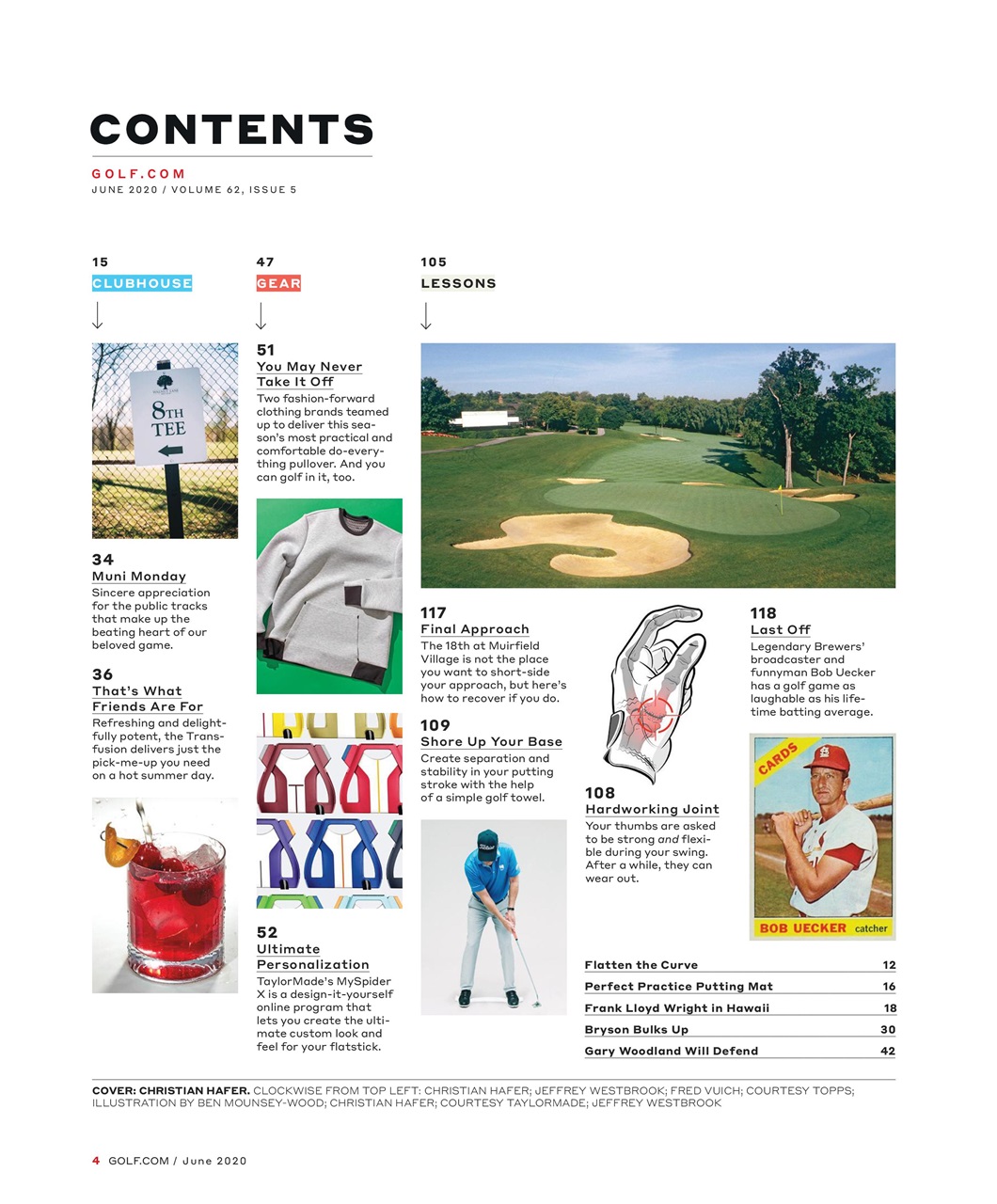Golf Magazine Preview Pages