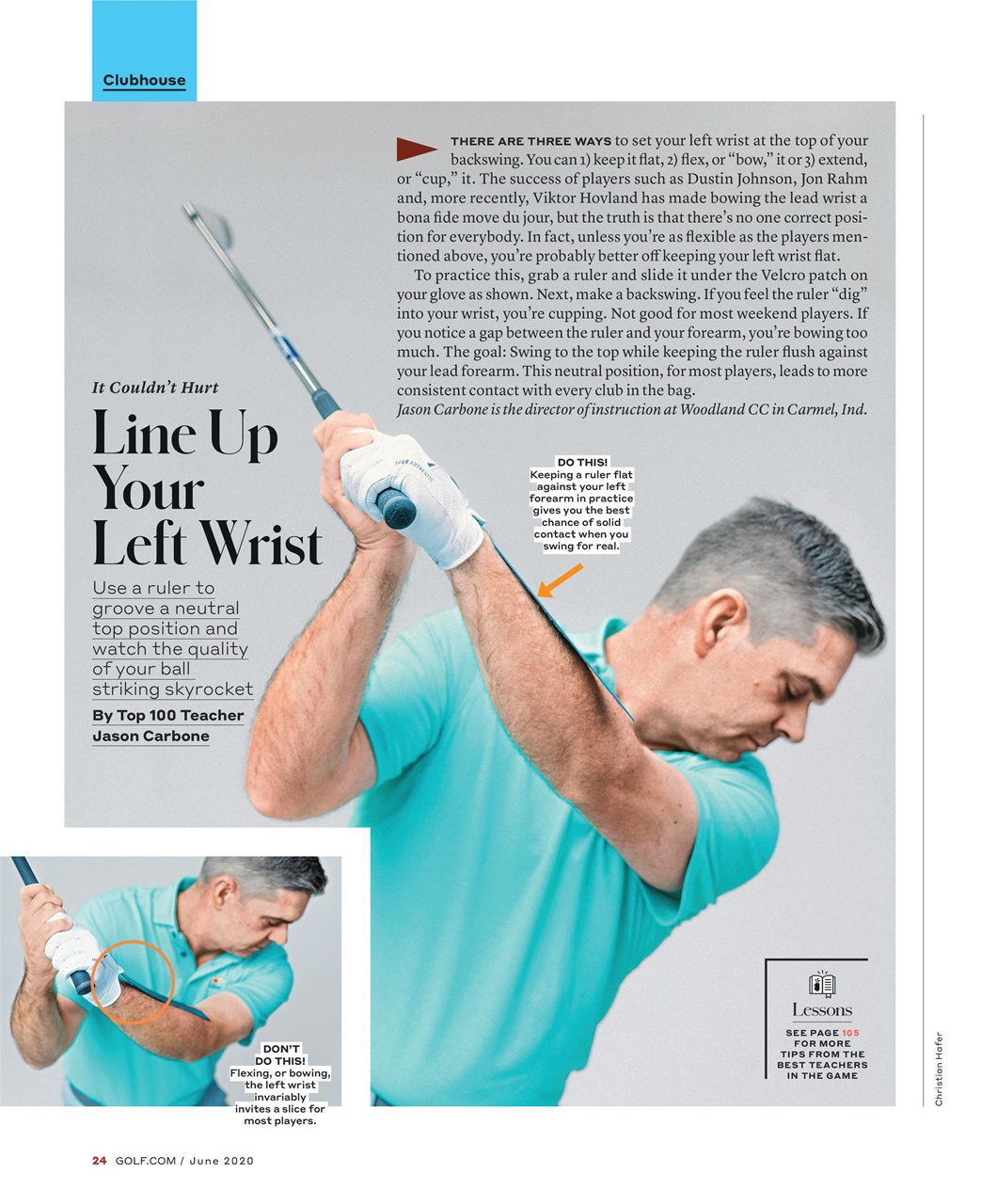 Golf Magazine Preview Pages