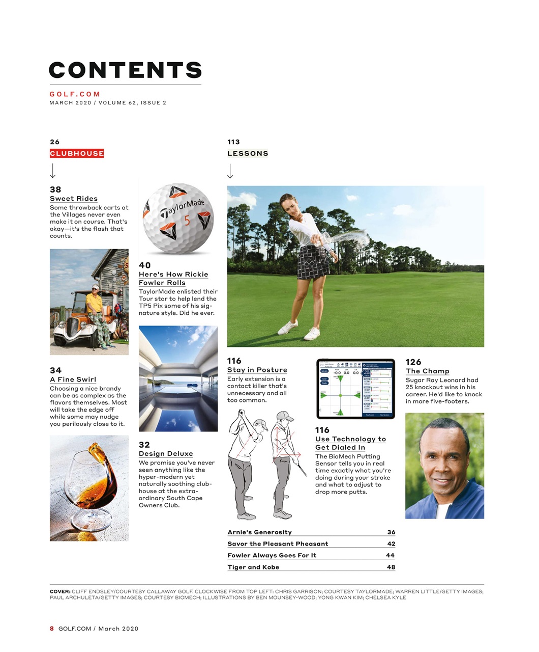 Golf Magazine Preview Pages
