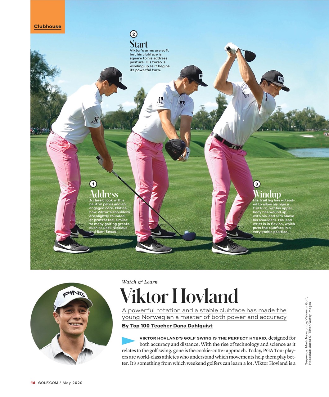 Golf Magazine Preview Pages
