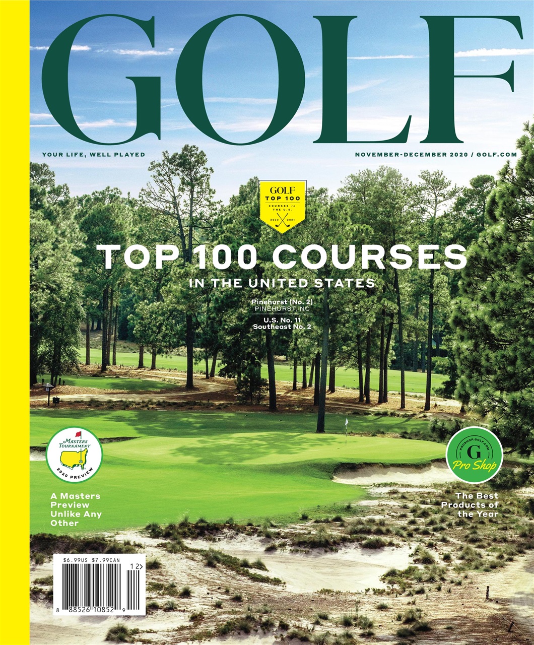 Golf Magazine Preview Pages