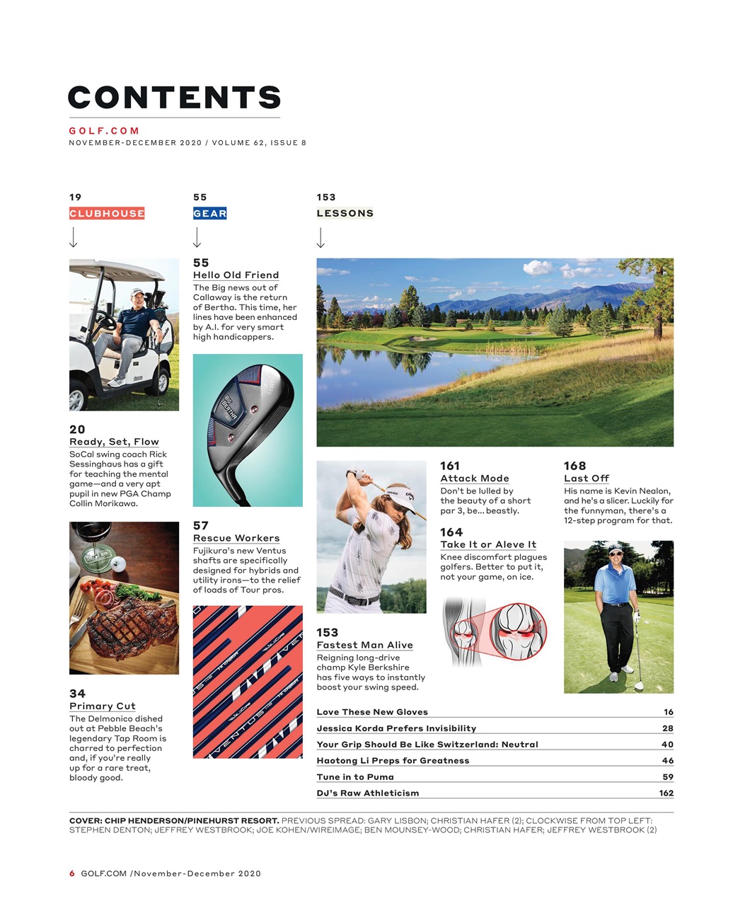 Golf Magazine Preview Pages