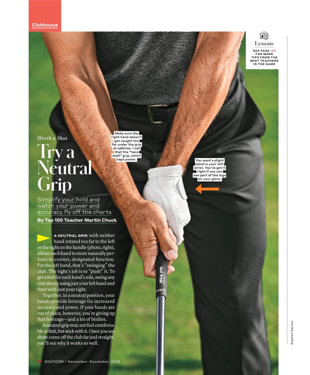 Golf Magazine Preview Pages