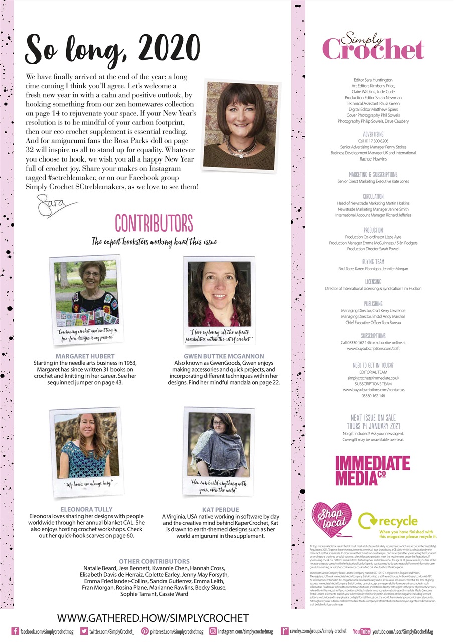 Simply Crochet Preview Pages