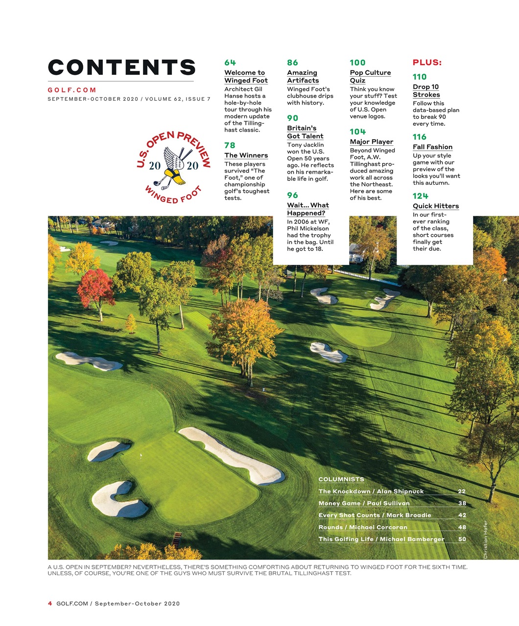 Golf Magazine Preview Pages