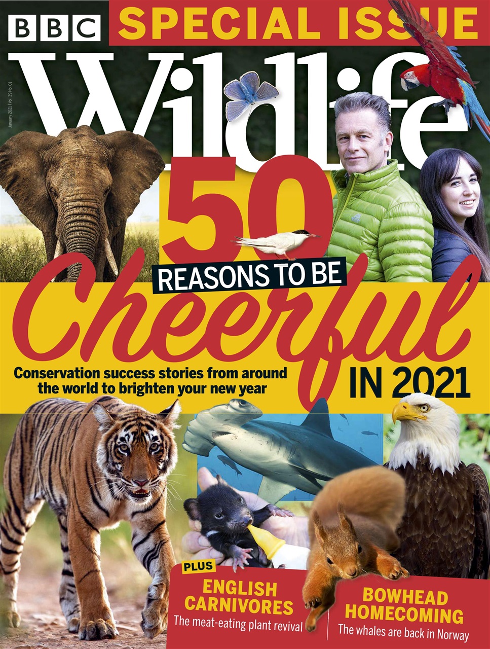 BBC Wildlife Magazine Preview Pages