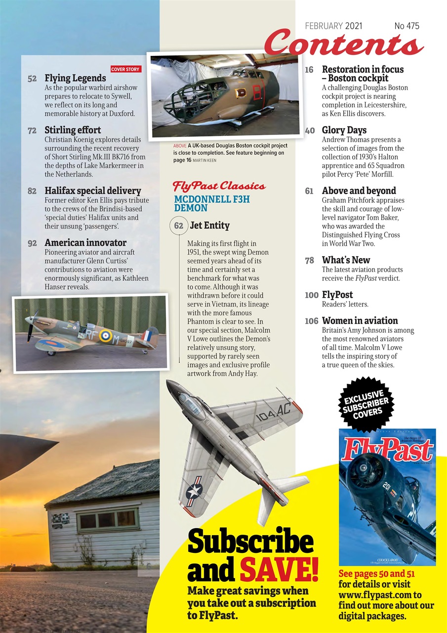 FlyPast Preview Pages