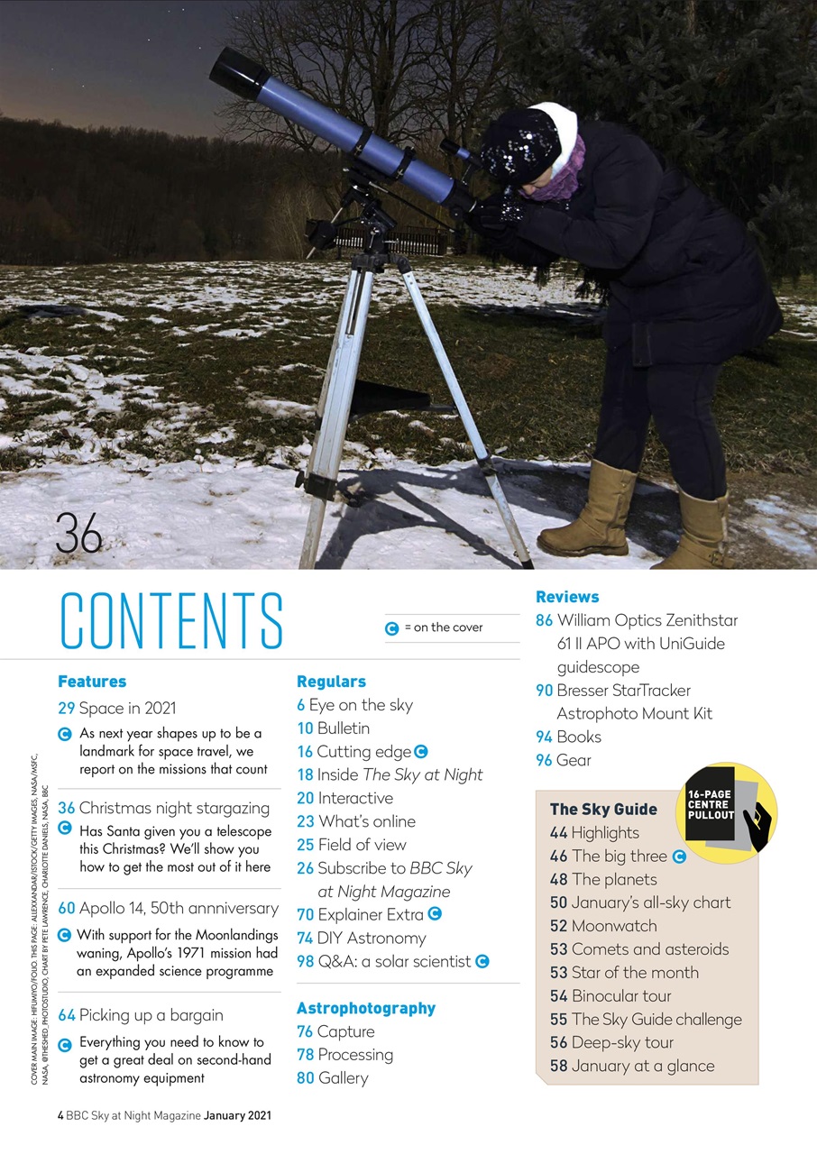 BBC Sky at Night Magazine Preview Pages