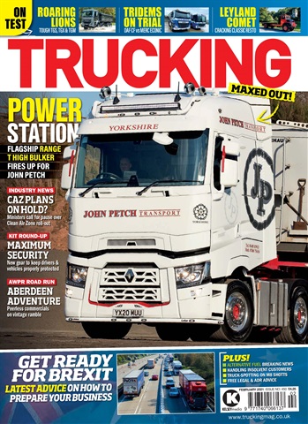 Trucking Magazine issue February 2021