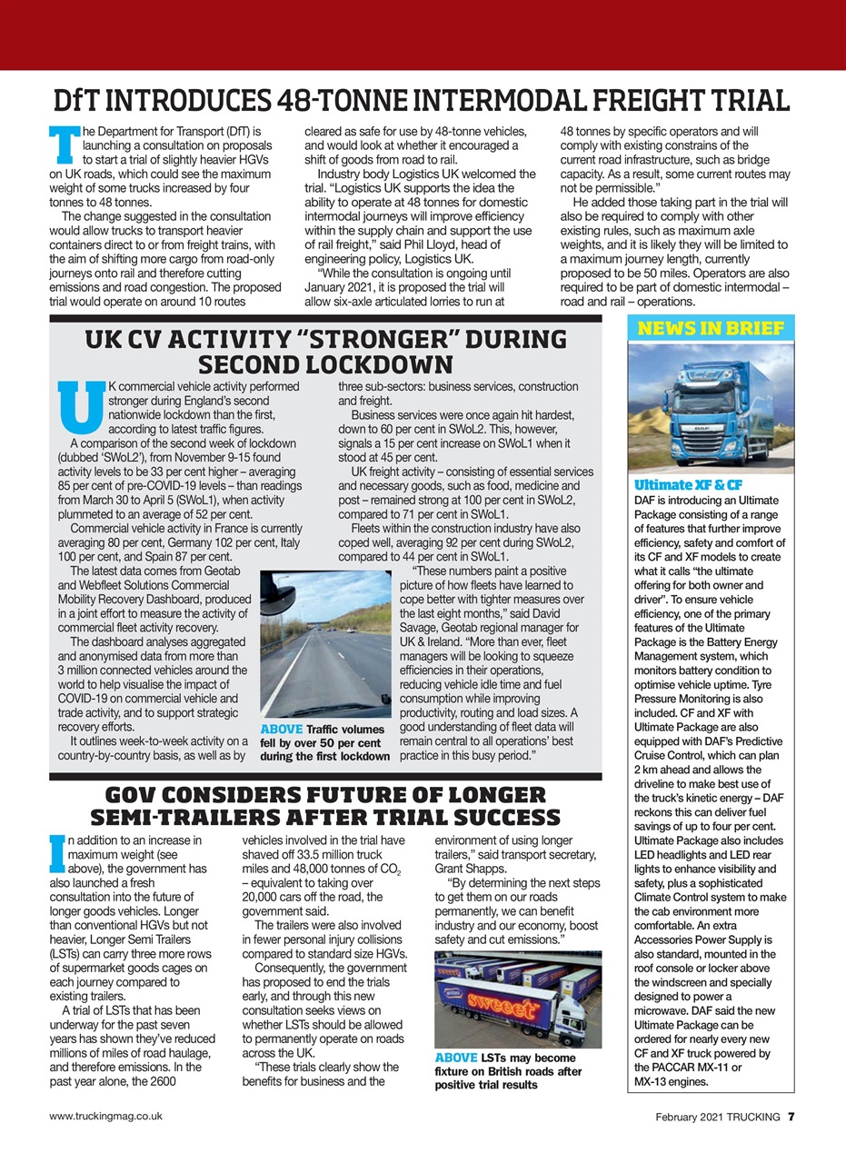 Trucking Magazine Preview Pages
