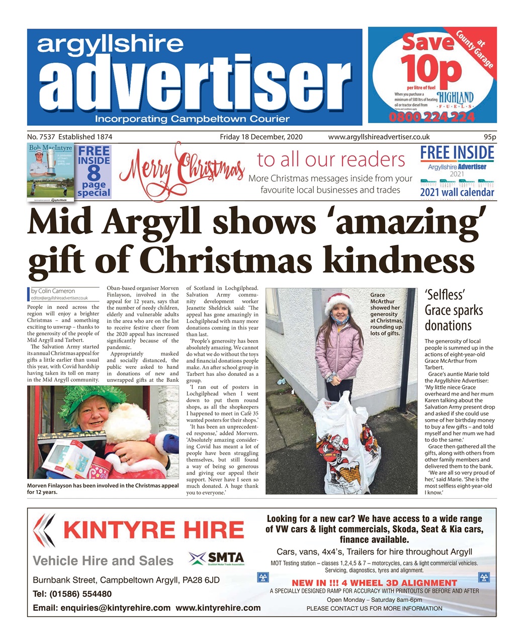 Argyllshire Advertiser Preview Pages