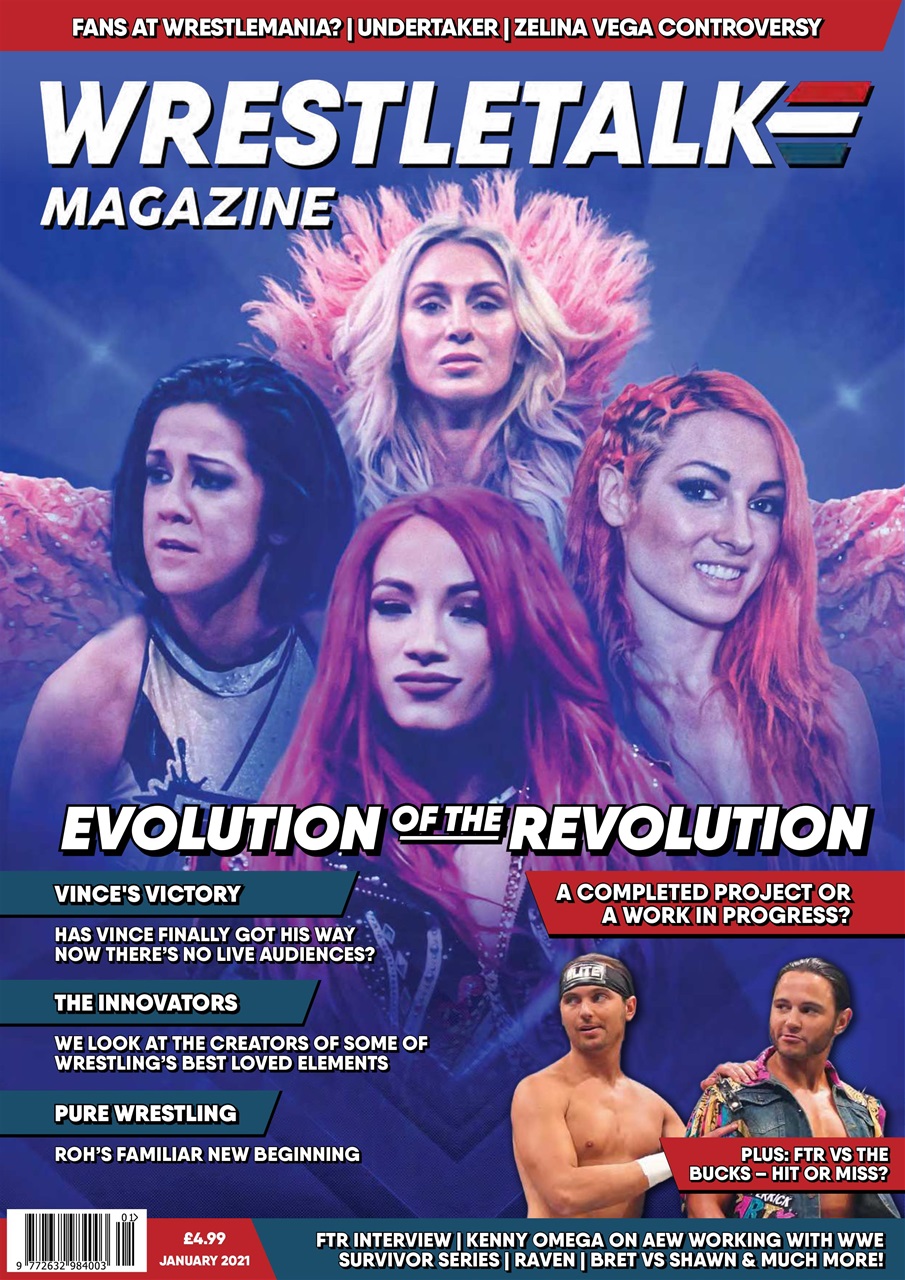 Wrestletalk Magazine Preview Pages