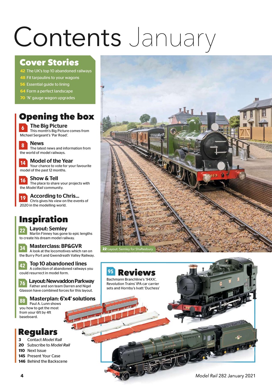 Model Rail Preview Pages