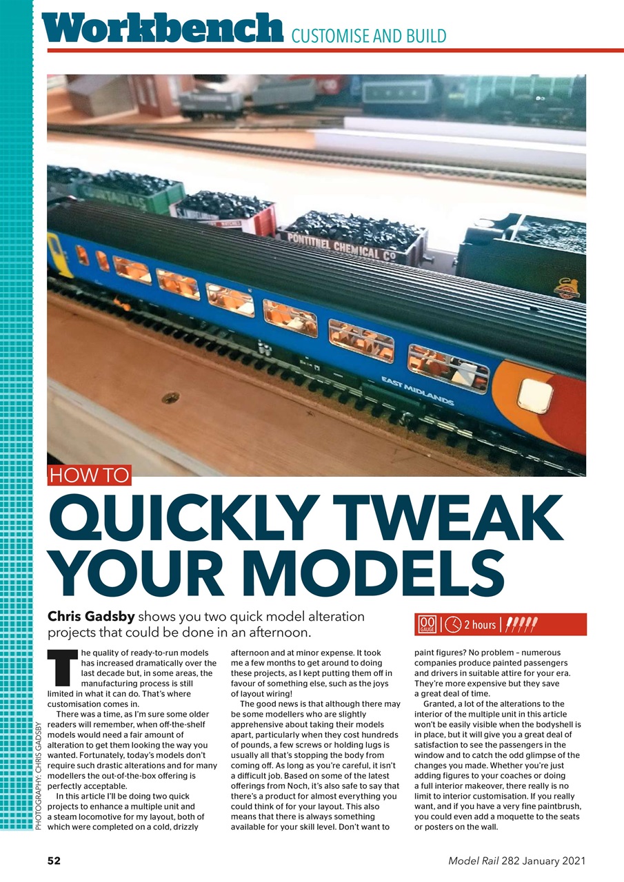 Model Rail Preview Pages