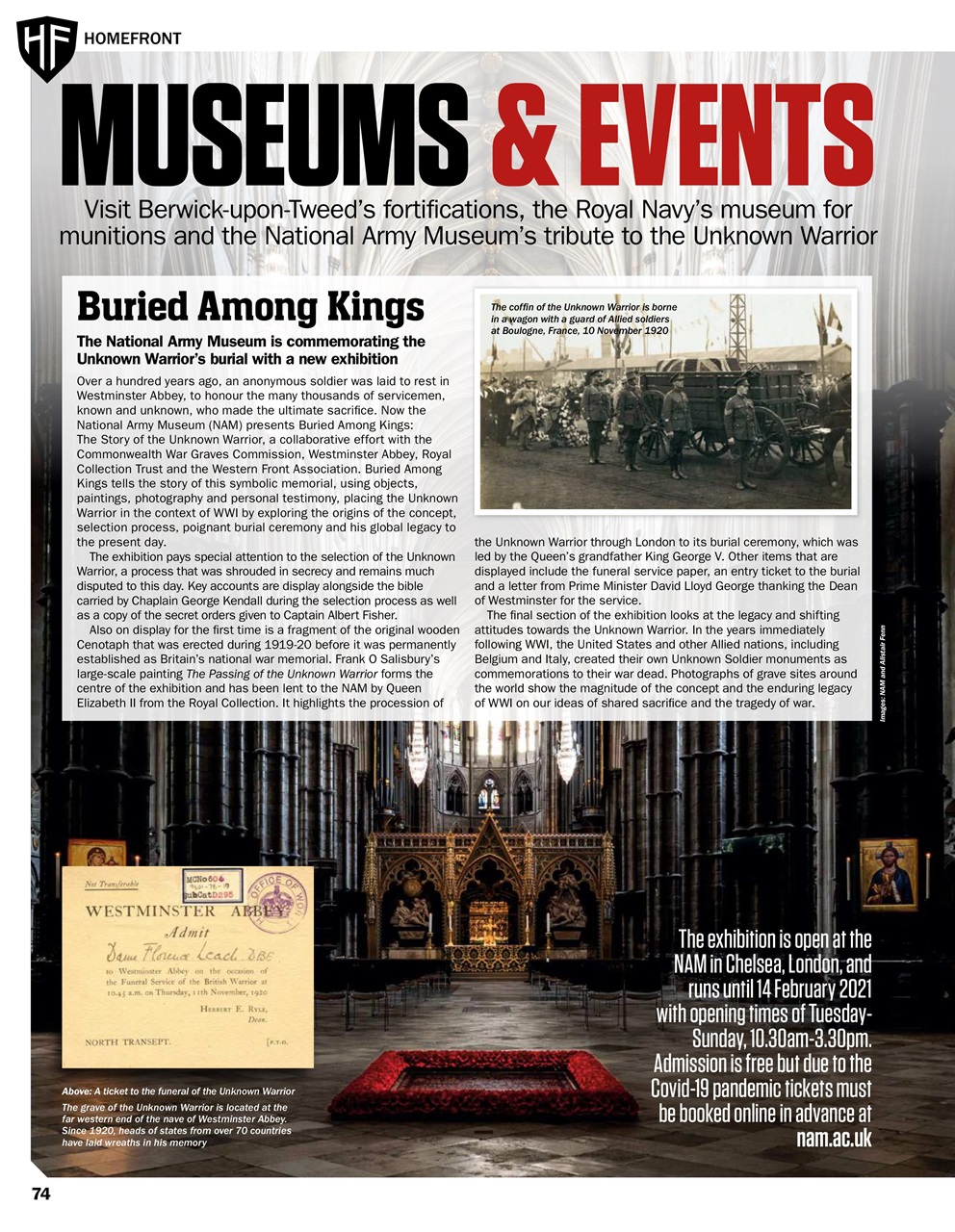 History of War Preview Pages