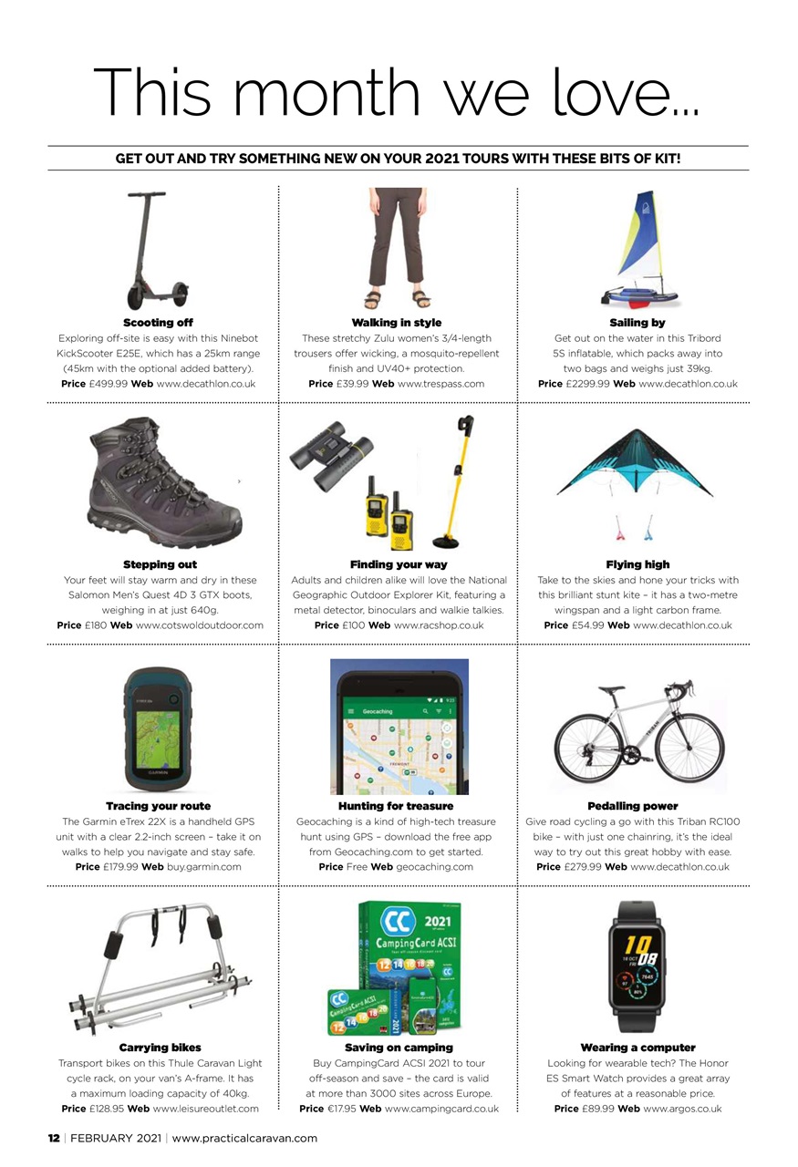 Practical Caravan Preview Pages