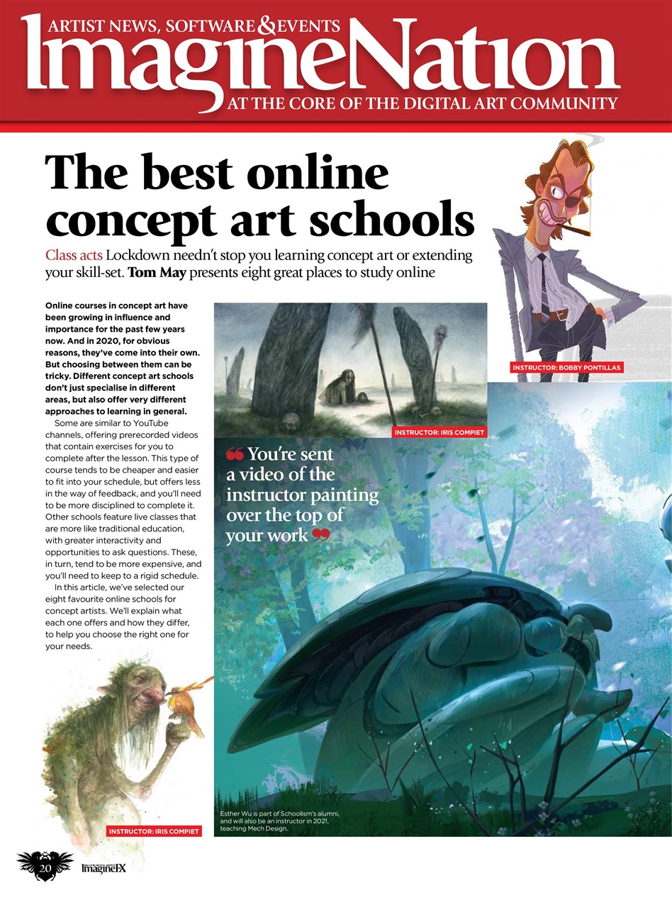 ImagineFX Preview Pages