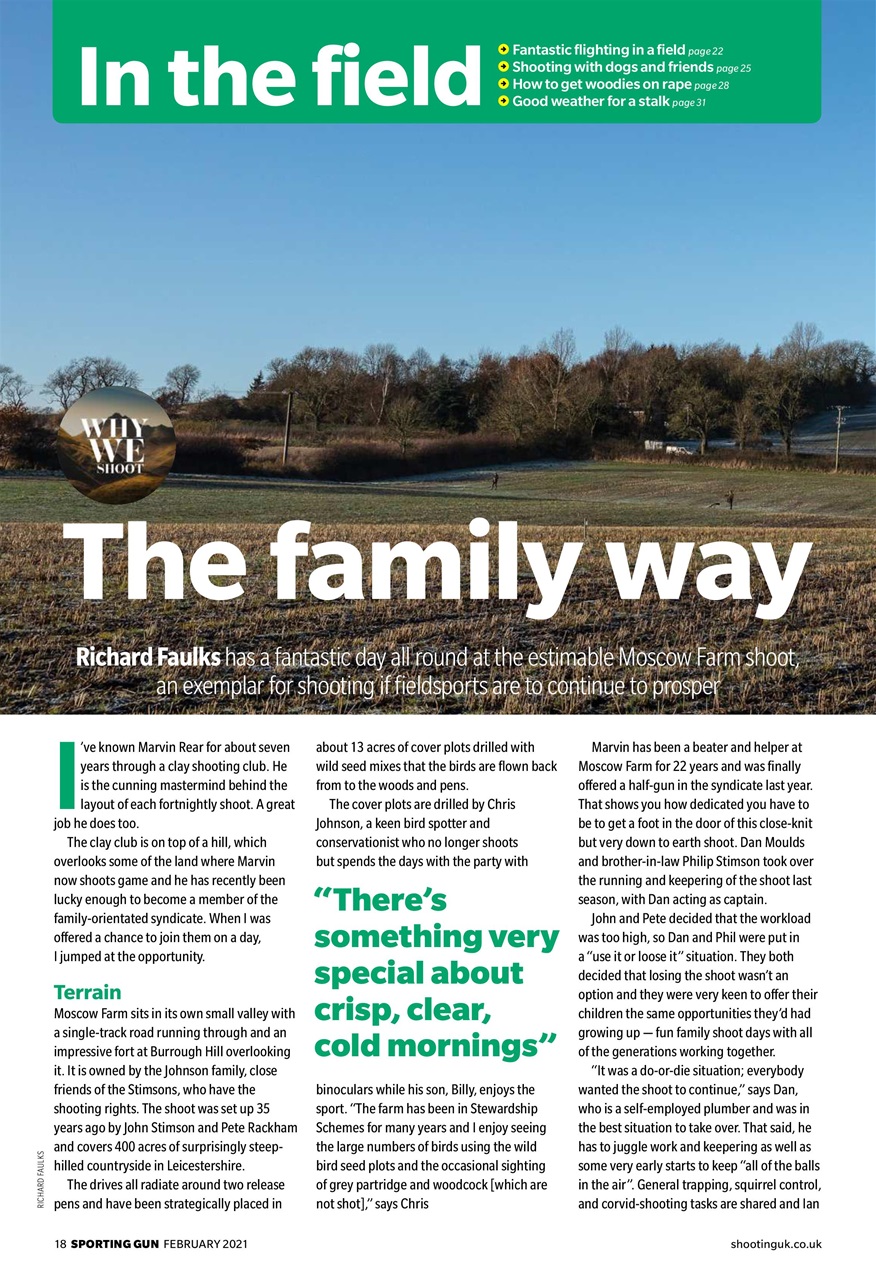 Sporting Gun Preview Pages