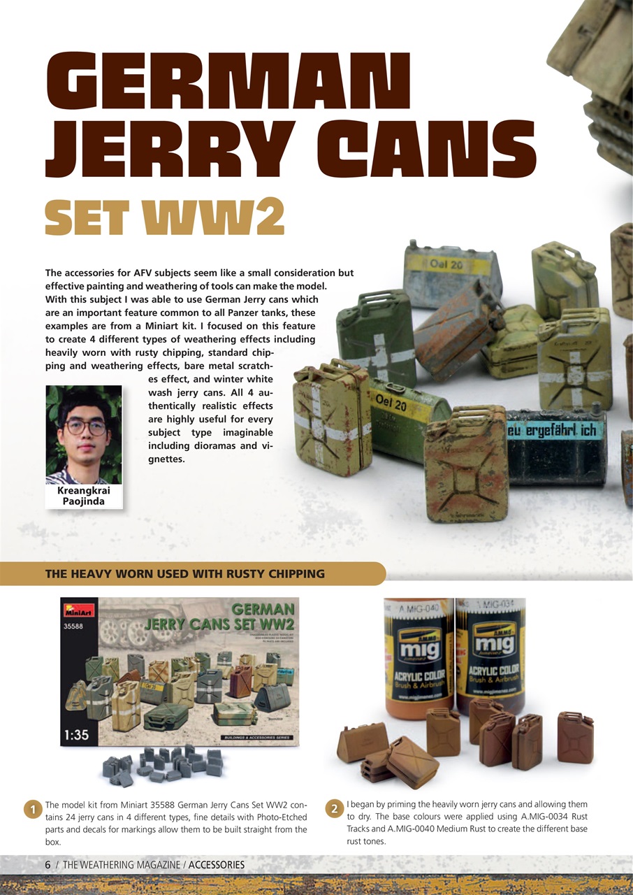 The Weathering Magazine Preview Pages