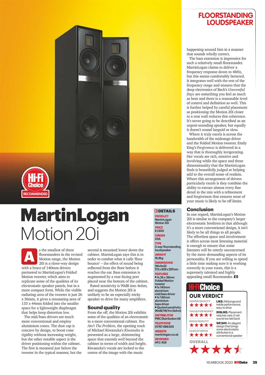 Hi-Fi Choice Preview Pages