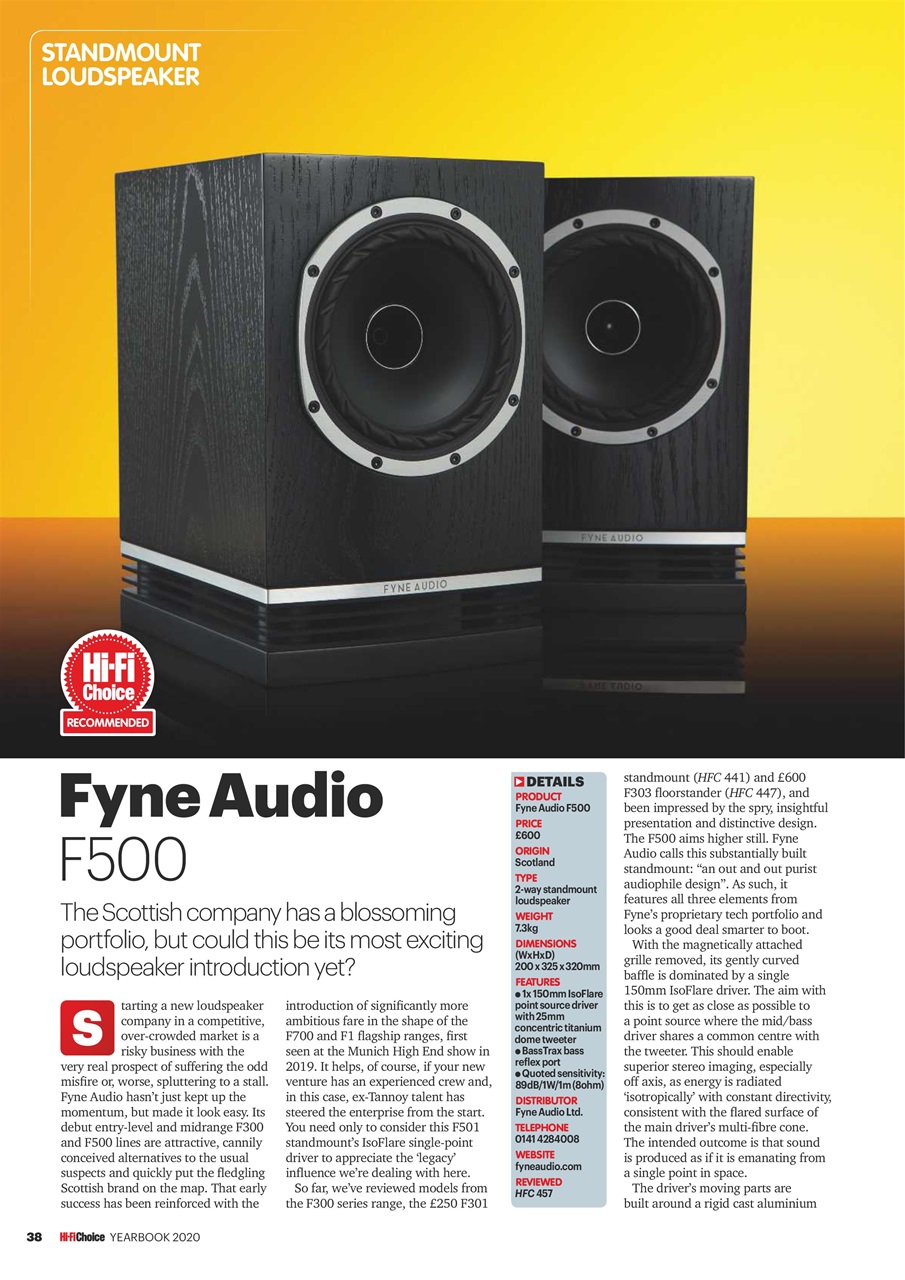 Hi-Fi Choice Preview Pages