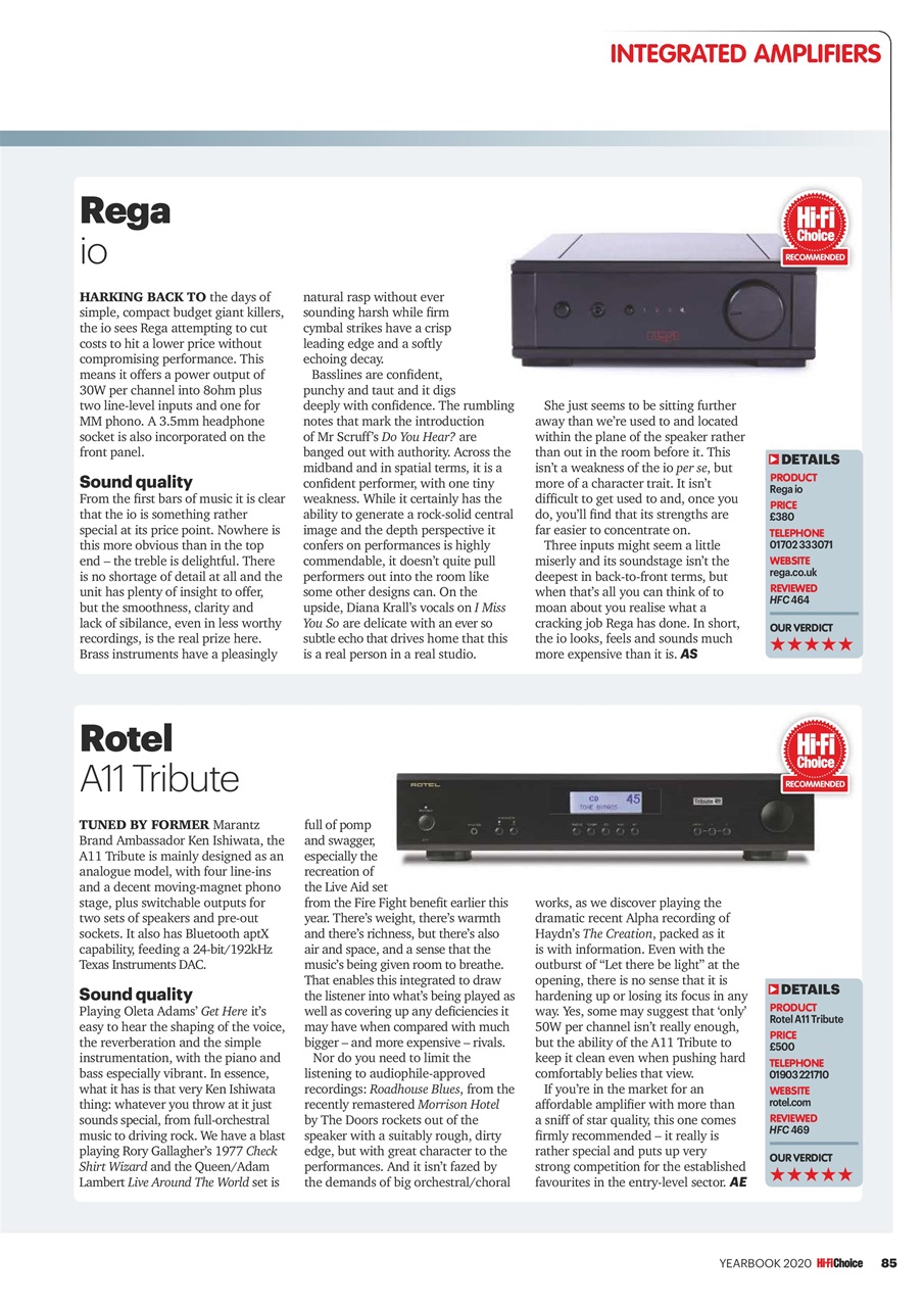 Hi-Fi Choice Preview Pages