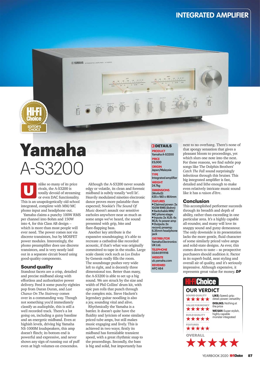 Hi-Fi Choice Preview Pages