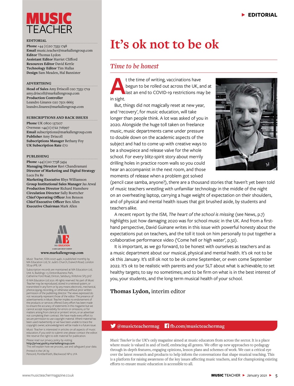 Music Teacher Preview Pages