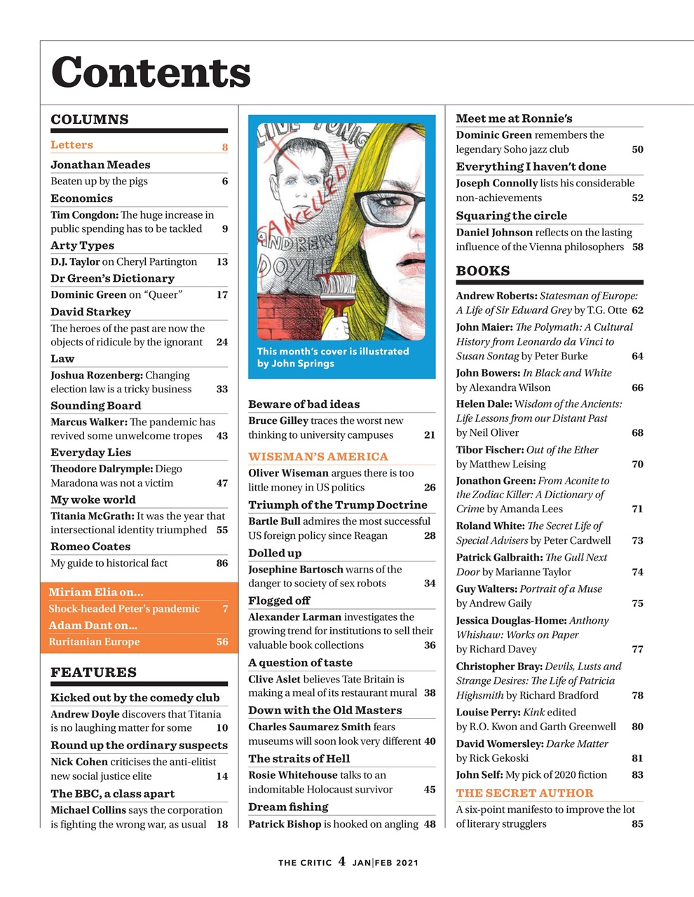 The Critic Preview Pages