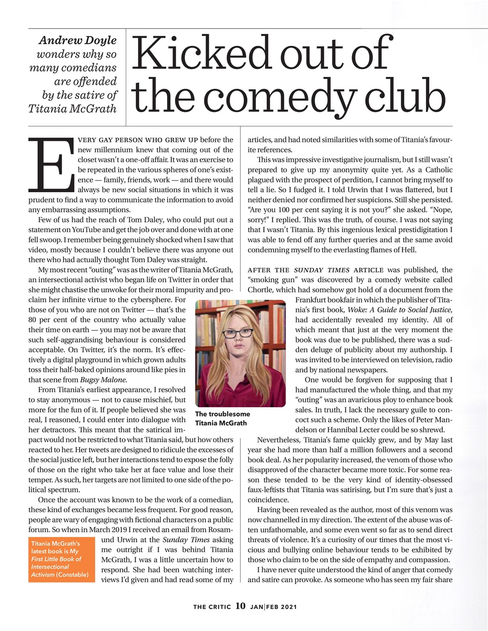 The Critic Preview Pages