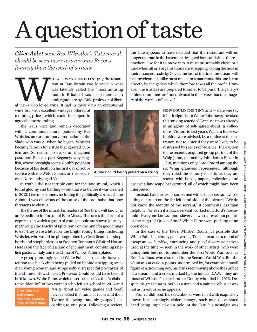 The Critic Preview Pages