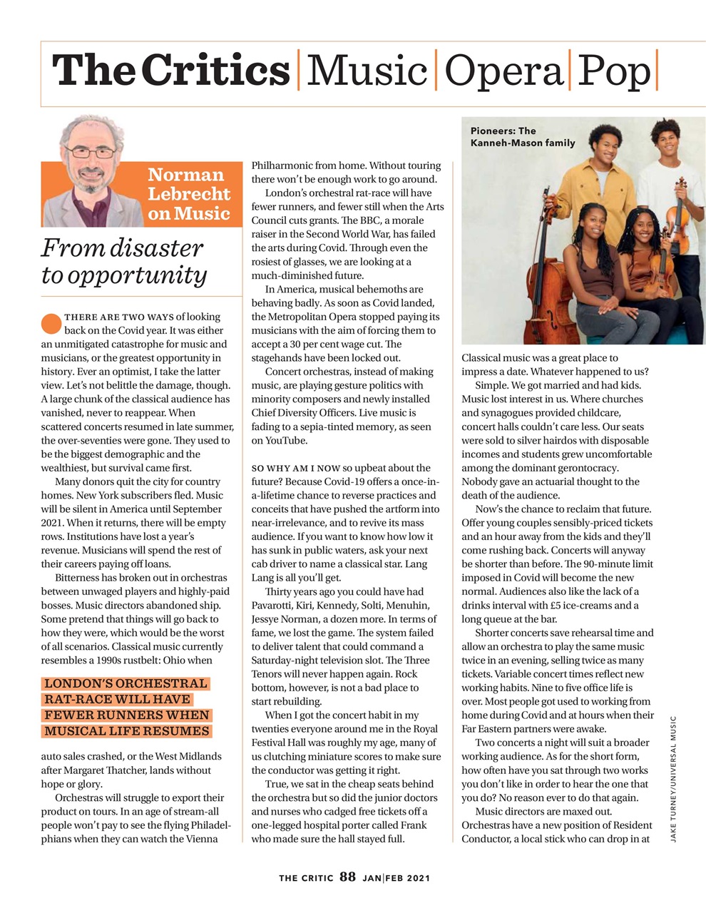 The Critic Preview Pages