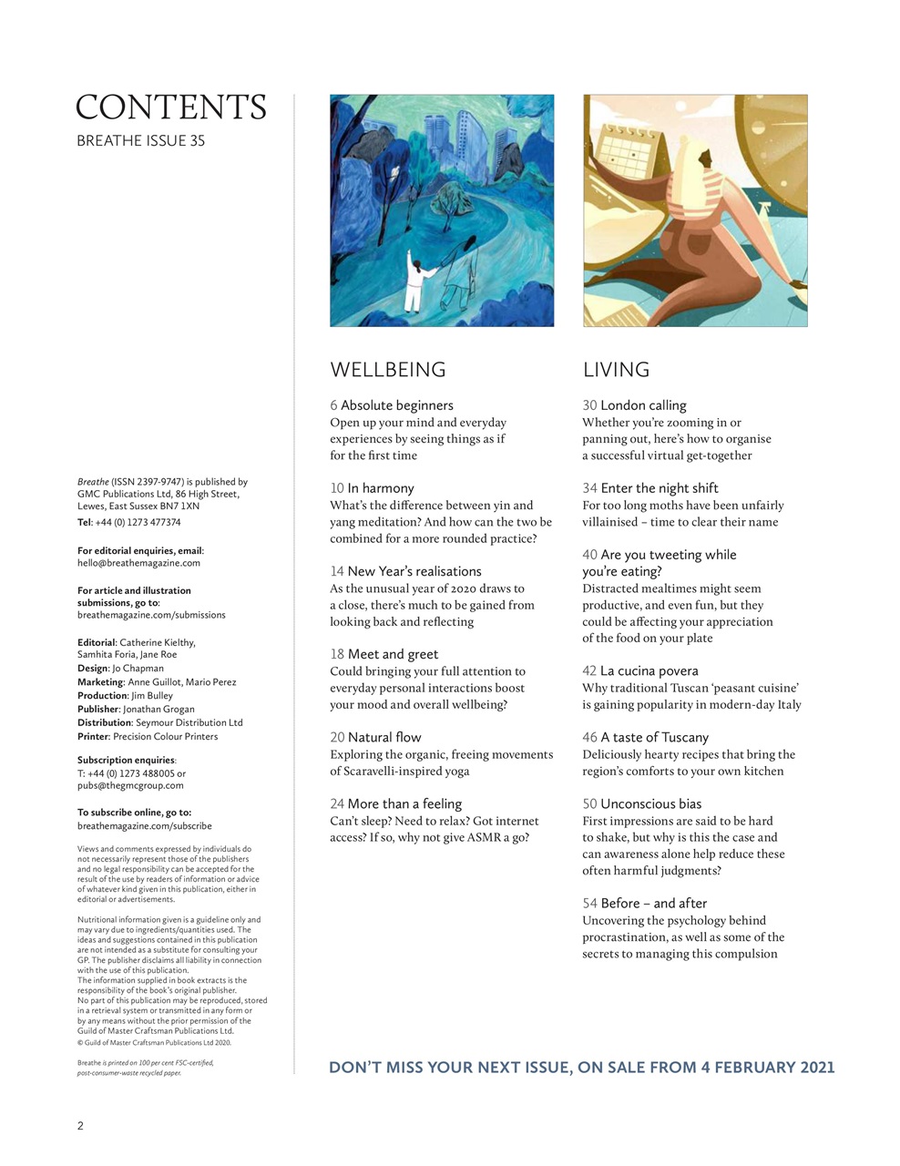 Breathe Preview Pages