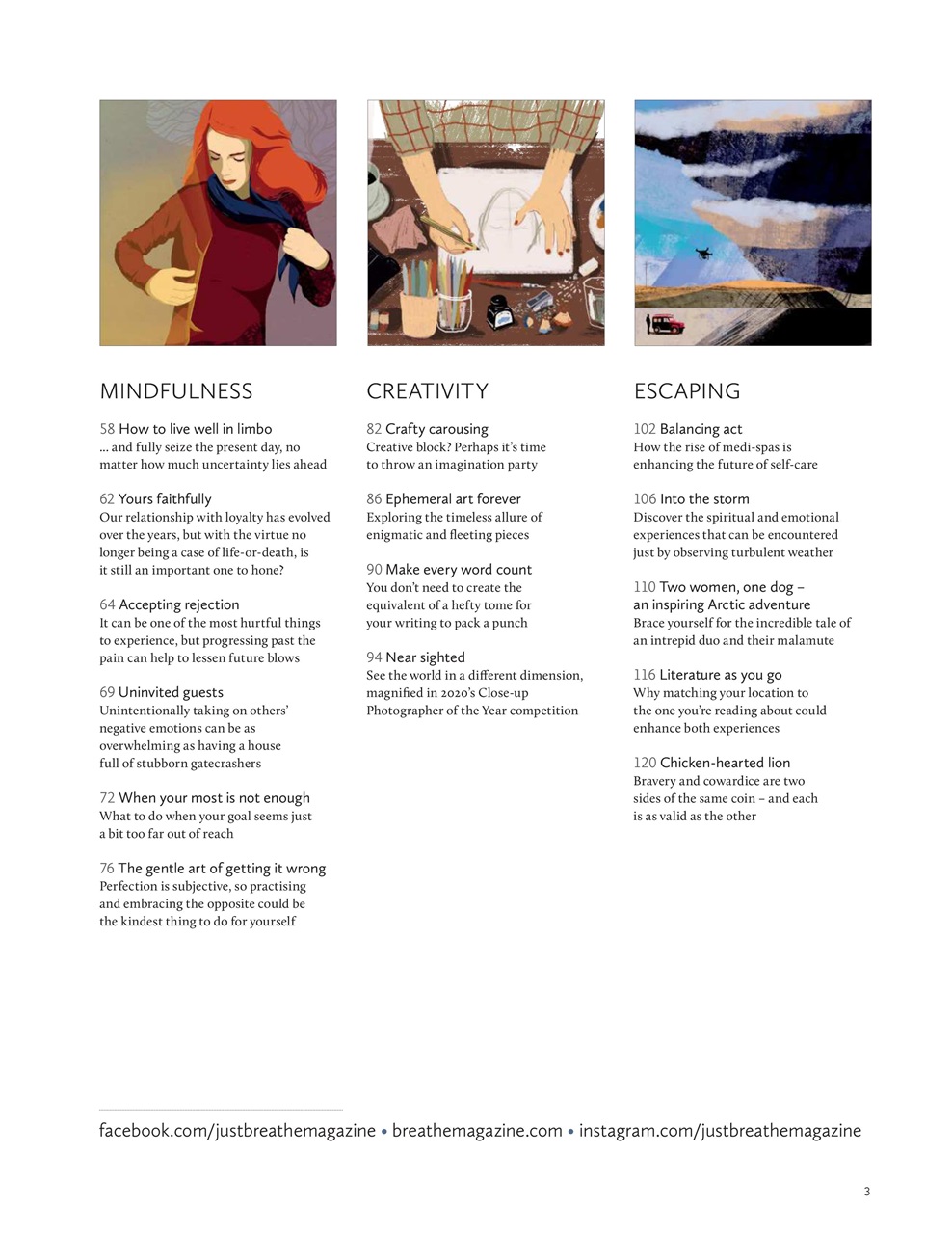 Breathe Preview Pages